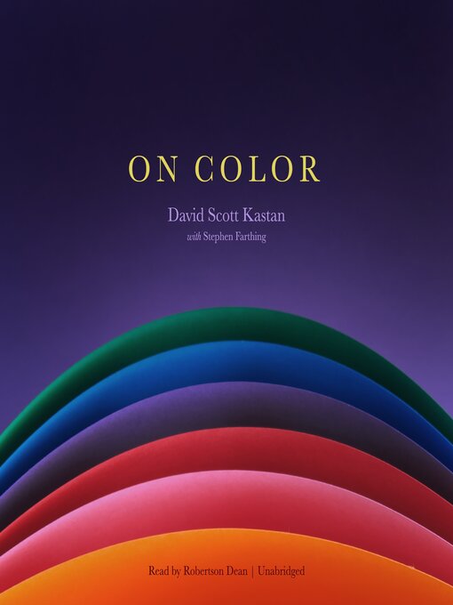 Title details for On Color by David Scott Kastan - Available